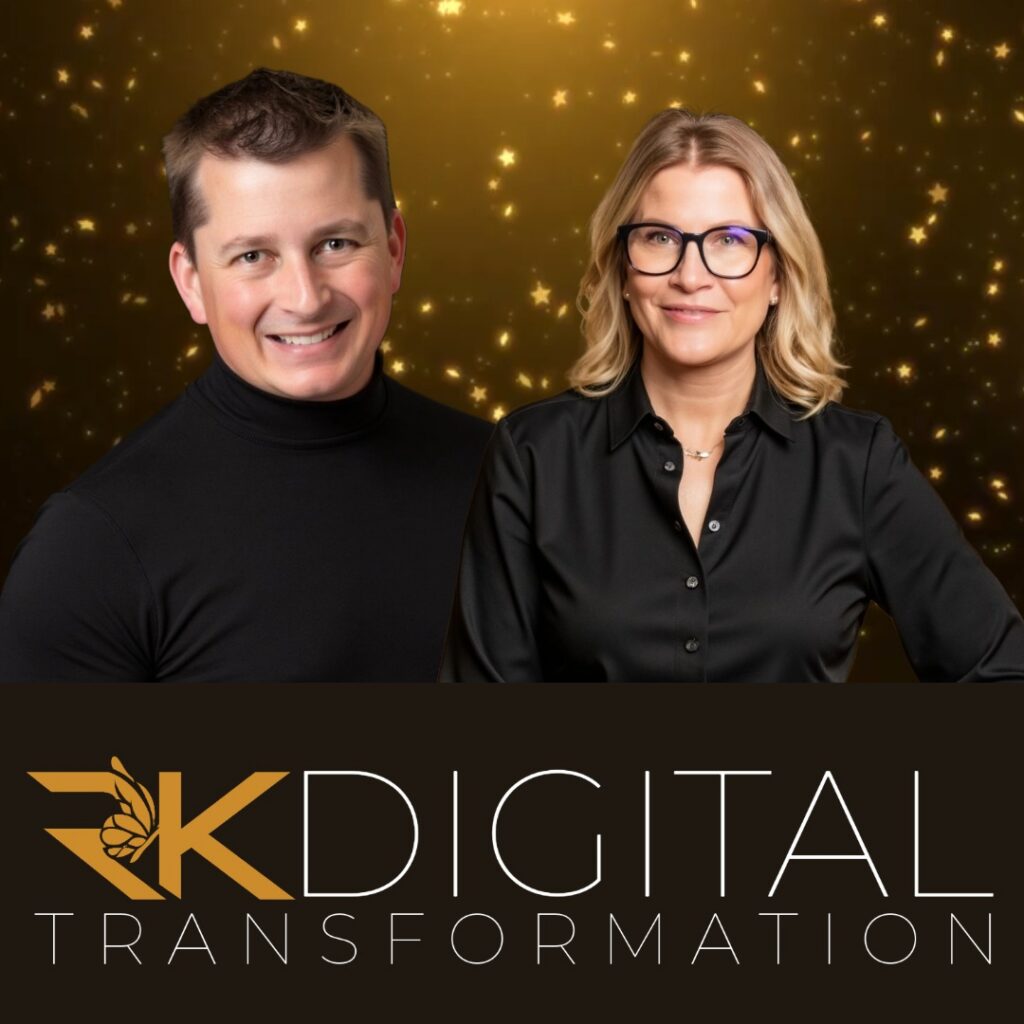 Ryan Weckerly and Karen Weckerly of RK Digital Transformation leadership portrait